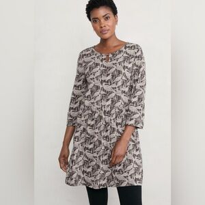 🌿 Seasalt Cornwall Sky’s Mirror Tunic Dress – Organic Cotton – Size US 6